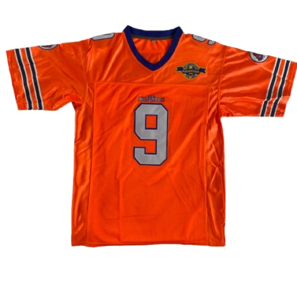 Adam Sandler The Waterboy Bobby Boucher #9 Mud Dogs Football Jersey Size M NWOT
